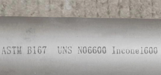 Astm B167 Alloy Seamless Pipe Uns N06600 Inconel 600 O.D31.8 X 2.9mmt X 2ml