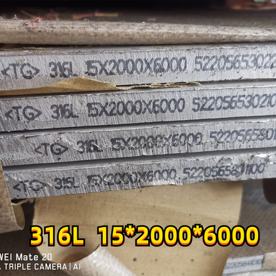 Ferrite Stainless Steel 316L Round Plate With Less Than 2% 3&quot; Thickness 1.4404 100mm