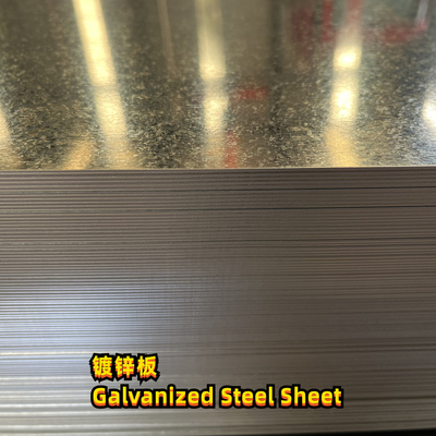 DX51D Galvanized Coated Steel Sheet Coils Z275 2500/3000x1250x1.0 Reuglar Spangle