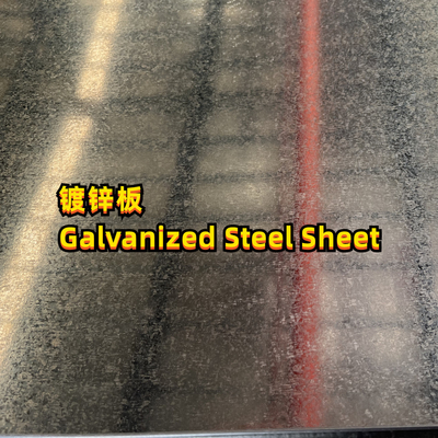 Material DX51D-Z275 ASTM A653  G90 Galvanized Steel sheet 3.0x1250*2500MM Zero Spangle