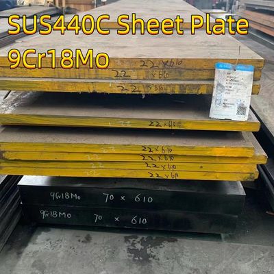 High Carbon Martensitic 9Cr18Mo SUS440C Stainless Steel Sheet