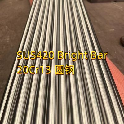 Stainless Steel  420 Round Bar 1.4021 (X20Cr13 / AISI 420)  Round Rod 12-300mm