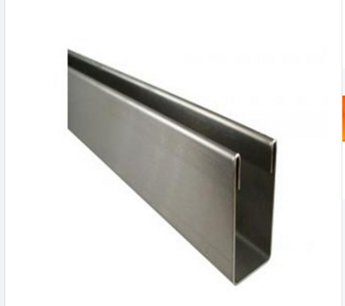 EN1.4301 stainless steel channel bar 304 grade 6#-20# channel bracket  60-200mm