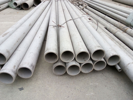 OEM ODM 304 Stainless Steel Seamless Tube / Piping 3mm - 50mm Wall Thickness