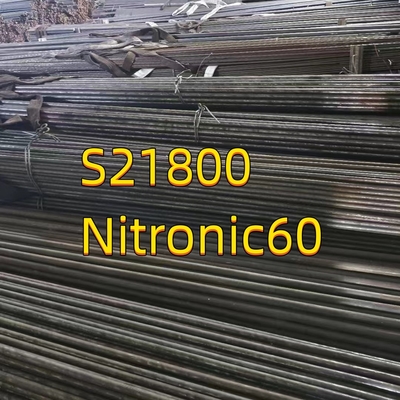 OD 18MM Round Stainless Steel Bar S21800 Nitronic 60 High Strength