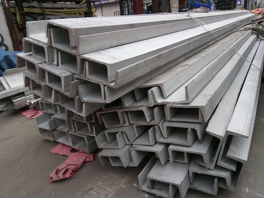 201 304 316L 321 310S 2205 904l Stainless Steel U Channel Bright Surface For Industrial