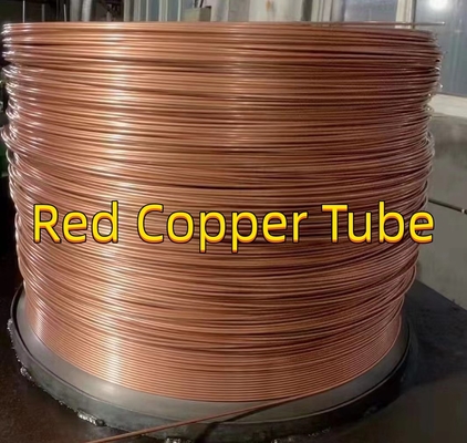 12.7mm  Copper Tube 50mm C11000 C12200 C10100 C10200 For Air Condition