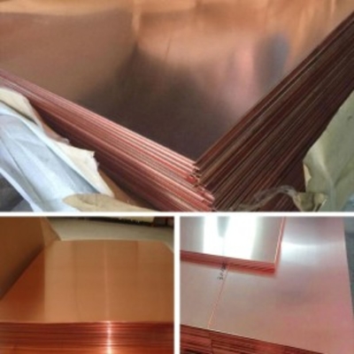 1/2H C1011 Cu-Dhp Pure Copper Plate C1100 C12200 C71500  C61400 C17200 0.5*600*2000