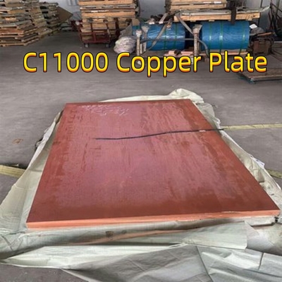 1/2H C1011 Cu-Dhp Pure Copper Plate C1100 C12200 C71500  C61400 C17200 0.5*600*2000