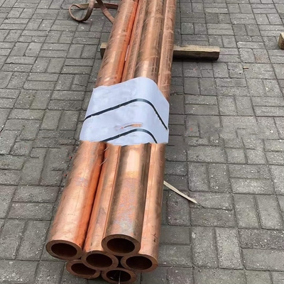 ASTM B280 99.9% Red Copper Water Pipe C11000 Size 9.5 mm 29swg 16mm 24swg Air Heat Exchanger for Condenser