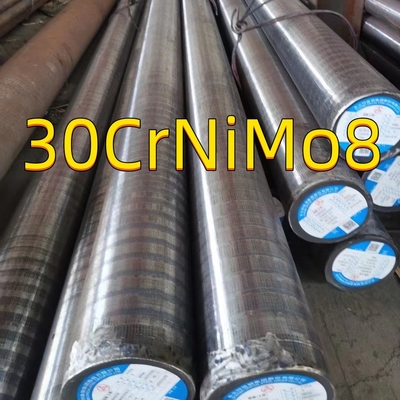 Din1.6580 30CrNiMo8 Alloy Steel Round Bars , Forged Steel Rod OD 20-800MM