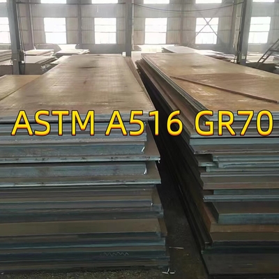 ASTM A516 GR 70 N Boiler Steel Plate For Pressure Vessel