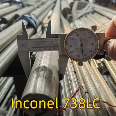 Inconel 738 IN-738LC Cold Drawn Round Bar High Purity Alloy OD 25mm 35mm 60mm