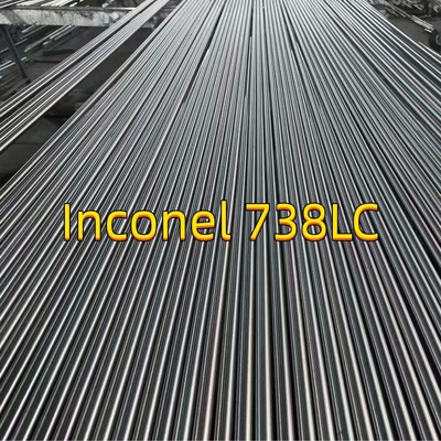 Inconel 738 IN-738LC Cold Drawn Round Bar High Purity Alloy OD 25mm 35mm 60mm