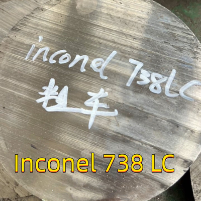 Inconel 738 IN-738LC Cold Drawn Round Bar High Purity Alloy OD 25mm 35mm 60mm