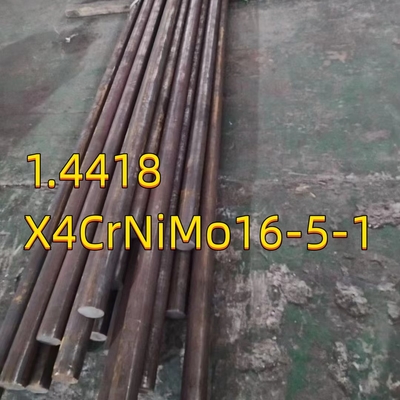 75MM Stainless Steel Round Bar GR 1.4418/X4CrNiMo16-5-1  S165M EN 10088-3  Length 6 Mtr