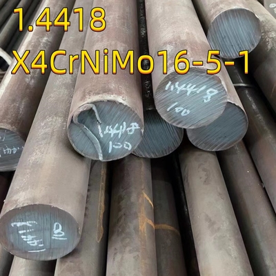 75MM Stainless Steel Round Bar GR 1.4418/X4CrNiMo16-5-1  S165M EN 10088-3  Length 6 Mtr