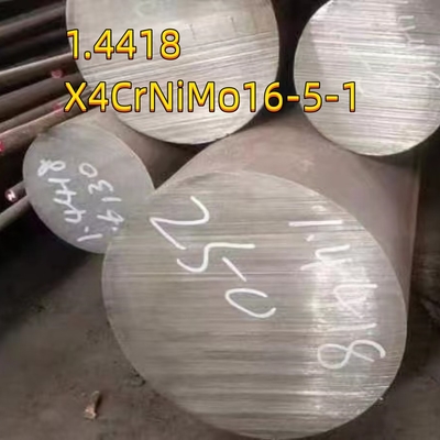 En DIN1.4418 X4CrNiMo16-5-1 Stainless Steel Round Bar Quenched And Tempered QT900 90MM