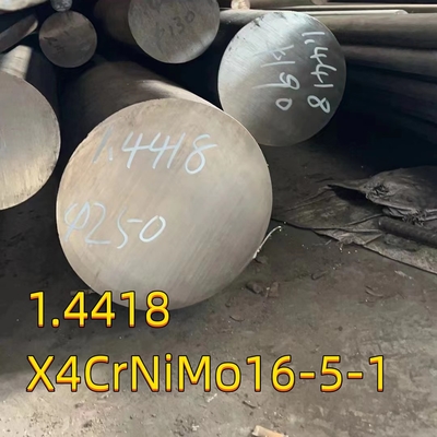 En DIN1.4418 X4CrNiMo16-5-1 Stainless Steel Round Bar Quenched And Tempered QT900 90MM