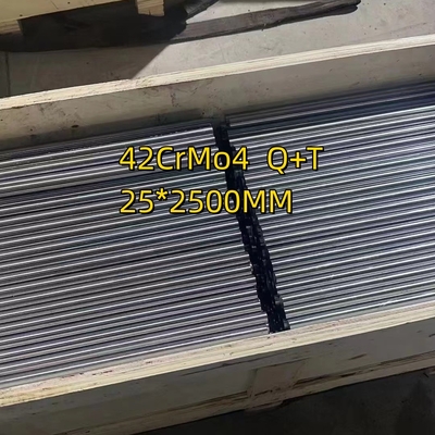 42CrMo4 Q+T Φ25x2500mm Cold Drawn Alloy Steel Bar 42CrMo4 Normalized Quenched