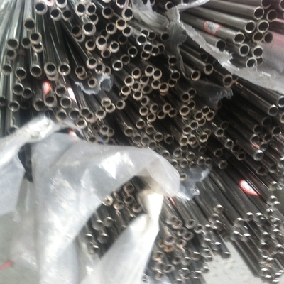 Grade 201 38*1.5  19*1.2 mm BA Polished Stainless Steel Pipe For Decorations