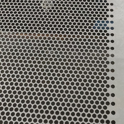 Marine 304 Dimpled Stainless Steel Perforated Plate For Floor Board In CNC Fibre Laser Hole 0.5-12mm