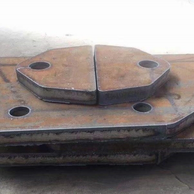 34CrNiMo6  SAE4340 Forged Steel Square Flat Bar Steel Block VCN150 Dimension 75*520*680mm