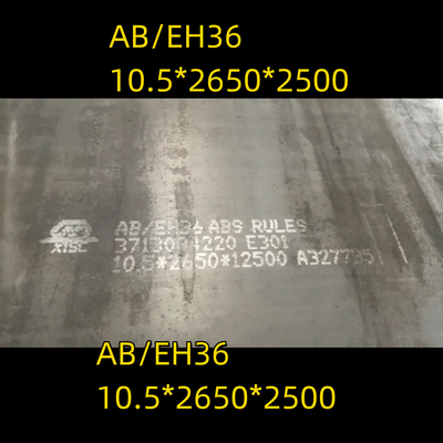 LR ABS Certificate EH36  High Tensile ShipbuildingStructural Steel Plate For Manufacturing Hull