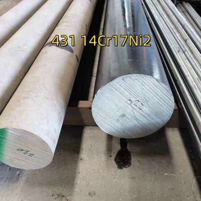 Hot Rolled SUS431 Rod Stainless Steel Round Bar Grade 14cr17ni2 Aisi 431 DIN1.4057 75mm Black Rod