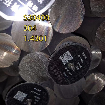Round Bars in Stainless Steel AISI304 1.4301 Material Diameter=165 (or 170mm) and length=3000mm