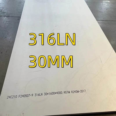 316LN (1.4429) in plates: 1000 x 1000 x 14 UNS S31653  Stainless Steel Plate For Trauma nails