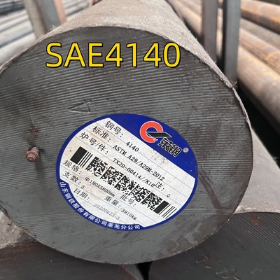 Soild Alloy Bar (FORGED) MATERIAL ASTM A29/A29M GR. 4140  High Tensile Hot Rolled Steel Round Bar