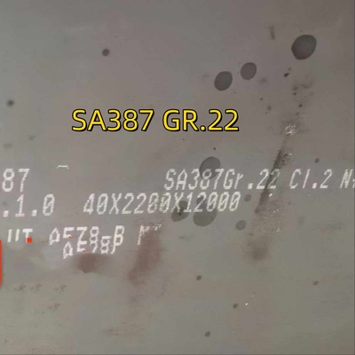CS Alloy Boiler Steel Plates 2000 x 12000 6 mm ASME SA387 Gr.22 CL2 Alloy Steel Plate