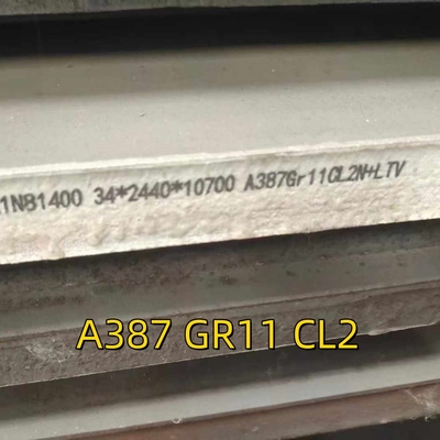 CS Alloy Boiler Steel Plates 2000 x 12000 6 mm ASME SA387 Gr.22 CL2 Alloy Steel Plate