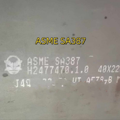 CS Alloy Boiler Steel Plates 2000 x 12000 6 mm ASME SA387 Gr.22 CL2 Alloy Steel Plate