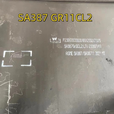 ASTM SA/A387 GR11 CL2  Alloy Steel Sheet  6000 x 2000 x 10 mm Boiler  Pressure Vessel Steel Plate