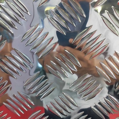 Plates Aluminum Alloy 6061- T651 Checkered Sheet  With A Material Certificate EN 10204 3.1