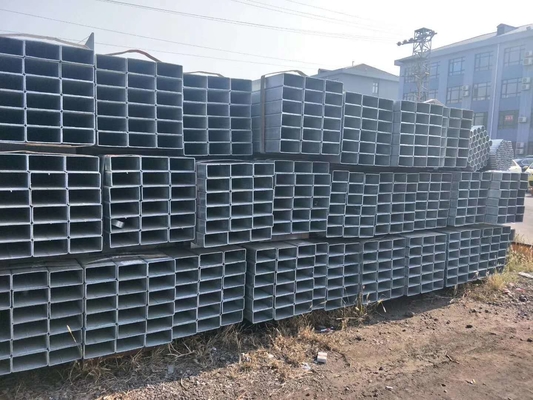 ERW Zinc Coated Seamless Steel Pipe Galvanized Hollow Section