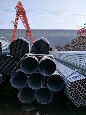 ERW Zinc Coated Seamless Steel Pipe Galvanized Hollow Section