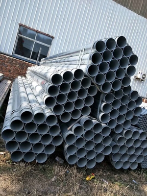 ERW Zinc Coated Seamless Steel Pipe Galvanized Hollow Section