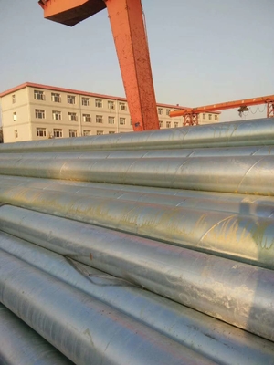 Astm A53 Standard Bs1139 Hot Dip Galvanized Scaffolding Steel Pipe Round