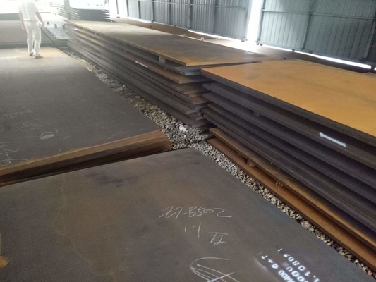 High Strength Hot Rolled Carbon Steel Plate 3mm Thick With Black Painted