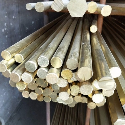 H59 C26800 Welding Rod Yellow Copper Bar Hpb61-1 Hsi80-3 Cw614n H62 H59 Brass Cooper 50*1200MM
