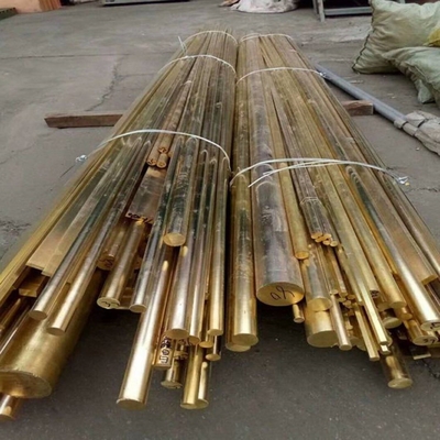 H59 C26800 Welding Rod Yellow Copper Bar Hpb61-1 Hsi80-3 Cw614n H62 H59 Brass Cooper 50*1200MM