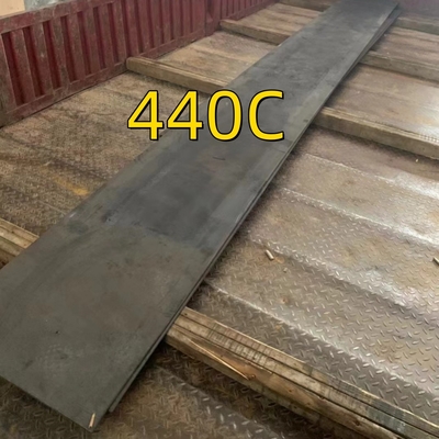 SUS440C Stainless Steel Flat Plate Bar SIZE 30MM X 115 X  2METER Hot Rolled 9Cr18Mo 440C