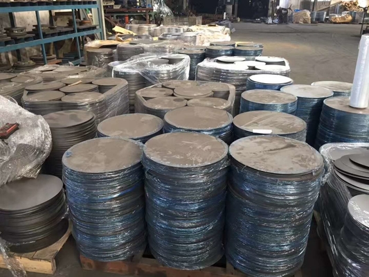 SGS Stainless Steel Circle Cutting 304 Stainless Steel Disc 2B BA Finish OD20-500mm