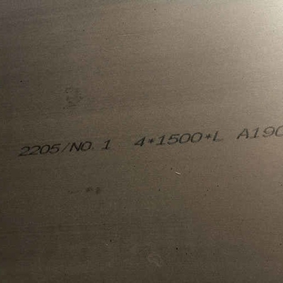 S32205 Duplex4mm Thickness 1500*6000mm Duplex Steel 2205 Stainless Steel Plates