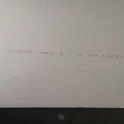 S32205 Duplex4mm Thickness 1500*6000mm Duplex Steel 2205 Stainless Steel Plates