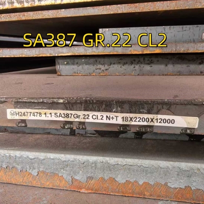 SA387Gr22 CL2 N+T Boiler and Pressure Vessel Steel Plate 18*2200*12000MM