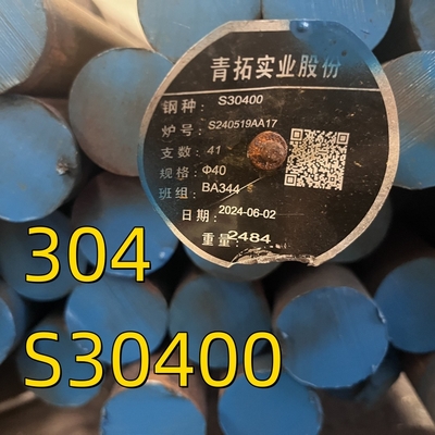 ASTM A276  Grade 304 SS304 S30400 1.4301 Round Bar Bright Polished OD 150MM